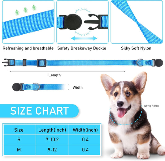 GAMUDA Puppy ID Collars — Litter Set of 12