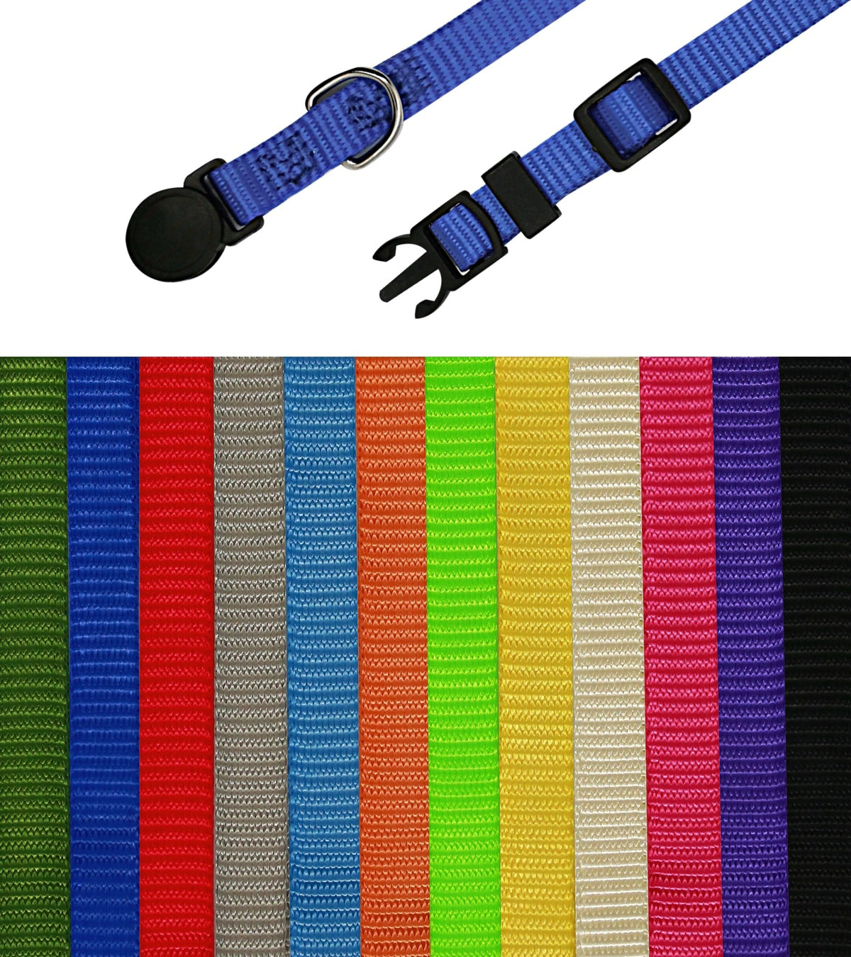 GAMUDA Puppy ID Collars — Litter Set of 12
